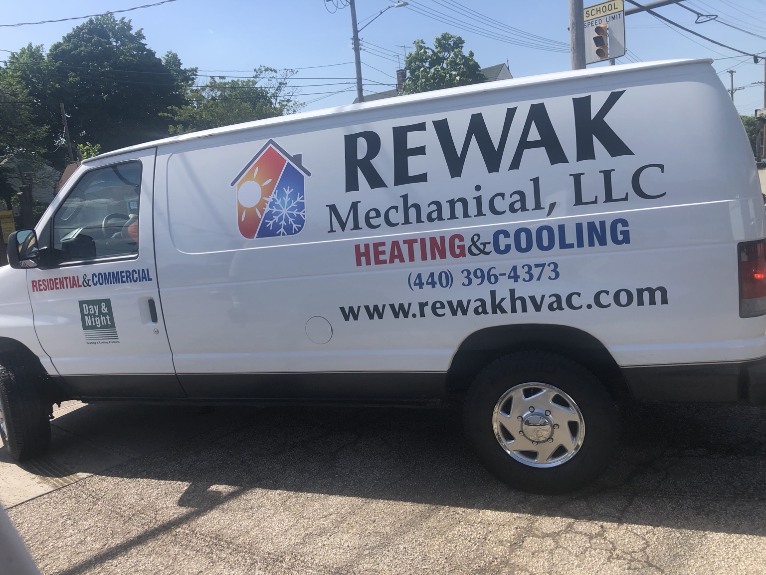 Rewak Mechanical service van